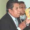 Iván Cahuaya, Director ejecutivo de Promueve Bolivia, promocionando el producto de exportación