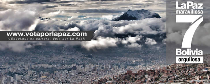 la paz ciudad maravillosa bolivia orgullosa 2014