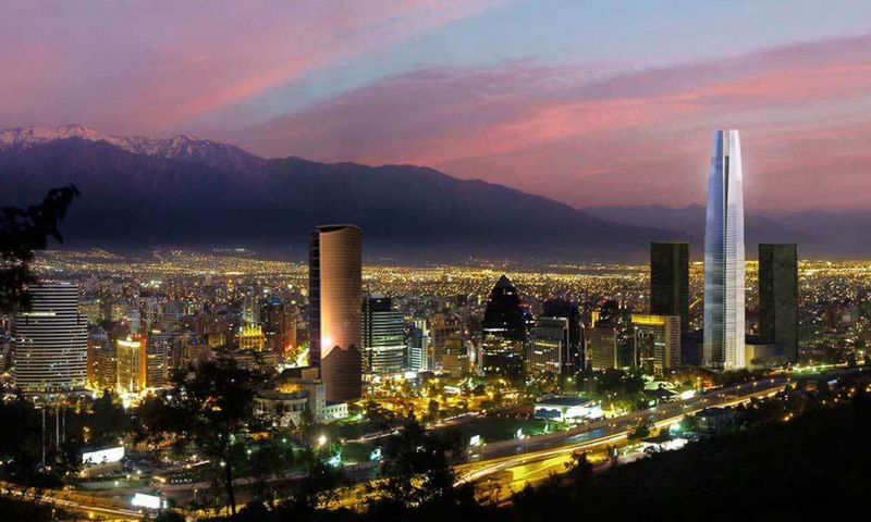 Ciudad de Santiago de Chile./ Fuente turismodigital.com