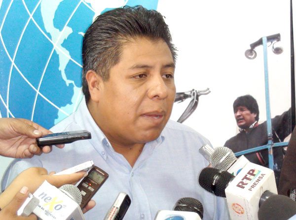 Iván Cahuaya de Promueve Bolivia./Fuente El Diario