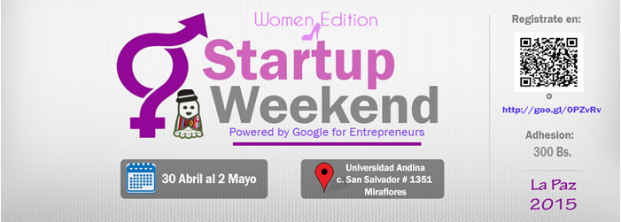 startup weekend women la paz 2015