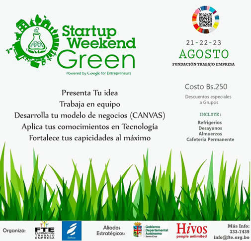 startup weekend green 2015 bolivia