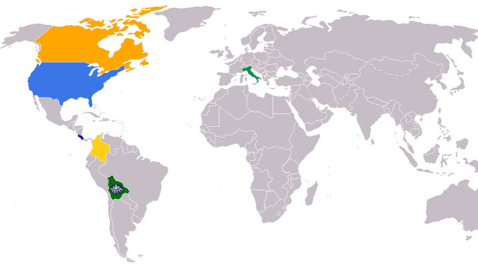 mapa distribucion