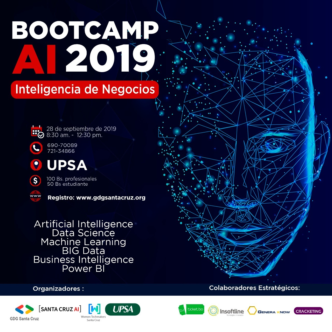 Bootcamp AI 2019 Inteligencia de Negocios Bolivia Emprende